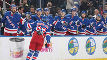 NEW YORK, NY - MARCH 20: Mika Zibanejad