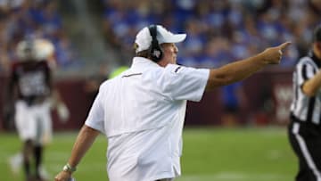 Jimbo Fisher, Texas A&M Football (Photo by Bob Levey/Getty Images)