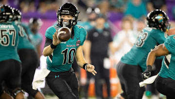 Auburn football was projected to be a sneaky dangerous team in the SEC if they were able to land Coastal Carolina transfer Grayson McCall Mandatory Credit: Matt Pendleton-USA TODAY Sports