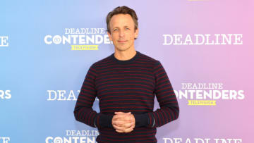 LOS ANGELES, CALIFORNIA - APRIL 10: Host/Writer Seth Meyers from NBC’s ‘Late Night with Seth Meyers’ attends Deadline Contenders Television at Paramount Studios on April 10, 2022 in Los Angeles, California. (Photo by Amy Sussman/Getty Images for Deadline Hollywood )