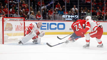 Connor McMichael, Washington Capitals Mandatory Credit: Geoff Burke-USA TODAY Sports