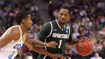 Kalin Lucas, Michigan State basketball (Photo by Mike Ehrmann/Getty Images)