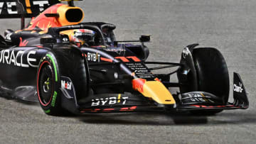 Sergio Perez, Red Bull, Formula 1 (Photo by LILLIAN SUWANRUMPHA/AFP via Getty Images)