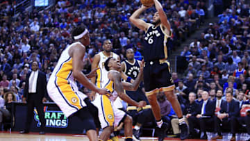 TORONTO, ON - MARCH 31: Cory Joseph
