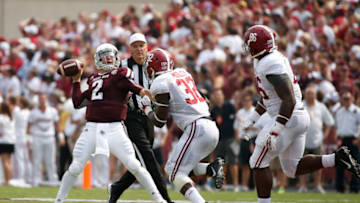 Johnny Manziel, Texas A&M football (Photo by Scott Halleran/Getty Images)