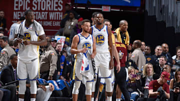 CLEVELAND, OH - JANUARY 15: Stephen Curry
