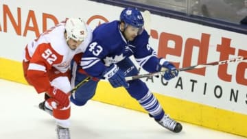 Heading into back-to-back contests against the Detroit Red Wings, Maple Leafs fans are apparently not happy still Mandatory Credit: Tom Szczerbowski-USA TODAY Sports