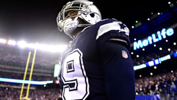 EAST RUTHERFORD, NEW JERSEY - NOVEMBER 04: Amari Cooper #19 of the Dallas Cowboys celebrates his touchdown in the fourth quarter of their game against the New York Giants at MetLife Stadium on November 04, 2019 in East Rutherford, New Jersey. (Photo by Emilee Chinn/Getty Images)