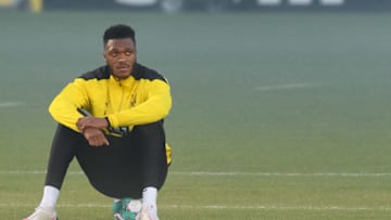 Dan-Axel Zagadou. (Photo by Alex Gottschalk/DeFodi Images via Getty Images)
