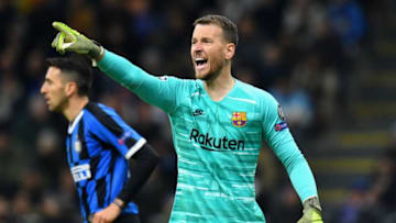 Neto of FC Barcelona. (Photo by Alessandro Sabattini/Getty Images)