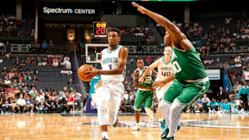 CHARLOTTE, NC - OCTOBER 11: Malik Monk