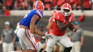 JACKSONVILLE, FL - OCTOBER 29: Sony Michel