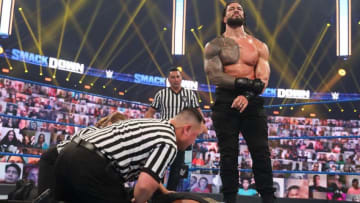 Roman Reigns, WWE SmackDown (photo courtesy of WWE)