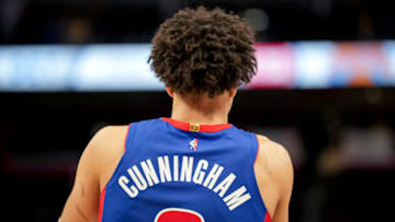 Cade Cunningham #2 of the Detroit Pistons (Photo by Nic Antaya/Getty Images)