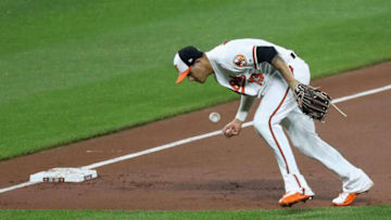 BALTIMORE, MD - AUGUST 03: Manny Machado