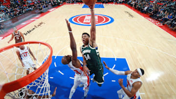DETROIT, MI - NOVEMBER 3: Giannis Antetokounmpo
