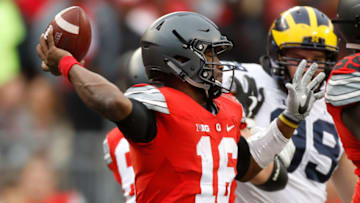 COLUMBUS, OH - NOVEMBER 26: J.T. Barrett