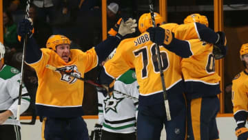 NASHVILLE, TN - OCTOBER 12: Cody McLeod