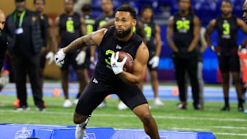 Kyren Williams #RB37 of Notre Dame (Photo by Justin Casterline/Getty Images)