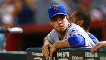 Aug 16, 2016; Phoenix, AZ, USA; New York Mets pitcher Steven Matz against the Arizona Diamondbacks at Chase Field. Mandatory Credit: Mark J. Rebilas-USA TODAY Sports