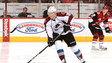 GLENDALE, AZ - MARCH 13: Nathan MacKinnon