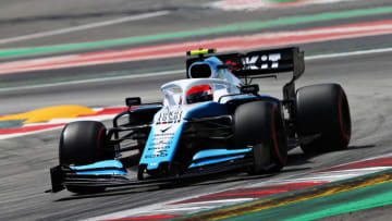 BARCELONA, SPAIN - MAY 11: Robert Kubica of Poland driving the (88) Rokit Williams Racing FW42 Mercedes on track during qualifying for the F1 Grand Prix of Spain at Circuit de Barcelona-Catalunya on May 11, 2019 in Barcelona, Spain. (Photo by Charles Coates/Getty Images)