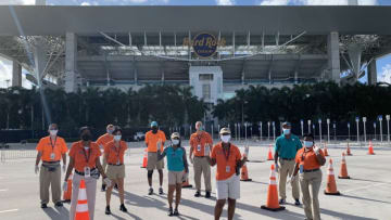 Hard Rock Stadium millions meals, photo provded by Miami Dolphins, Hard Rock Stadium
