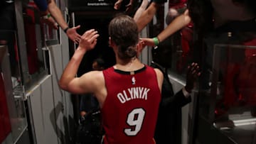MIAMI, FL - MARCH 19: Kelly Olynyk