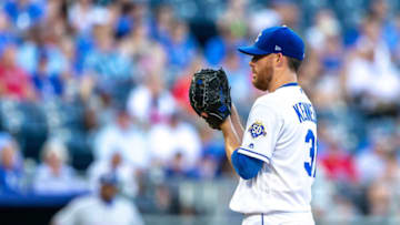 Kansas City Royals starting pitcher Ian Kennedy (31) (Photo by William Purnell/Icon Sportswire via Getty Images)