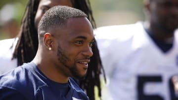 Jun 15, 2016; Seattle, WA, USA; Seattle Seahawks running back Thomas Rawls (34) walks back to the locker room following a minicamp practice at the Virginia Mason Athletic Center. Mandatory Credit: Joe Nicholson-USA TODAY Sports