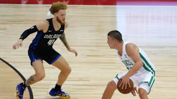 The Orlando Magic looked tired in a loss to the Boston Celtics. Mandatory Credit: Stephen R. Sylvanie-USA TODAY Sports