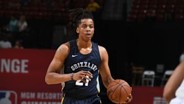 Deyonta Davis #21 of the Atlanta Hawks (Photo by Garrett Ellwood/NBAE via Getty Images)