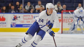 BRIDGEPORT, CT - JANUARY 21: Kasperi Kapanen