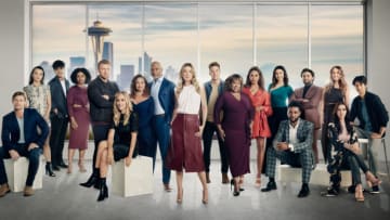 GREYÕS ANATOMY - ABCÕs ÒGreyÕs AnatomyÓ stars Chris Carmack as Dr. Atticus Lincoln, Midori Francis as Mika Yasuda, Niko Terho as Lucas Adams, Alexis Floyd as Simone Griffith, Kevin McKidd as Owen Hunt, Kim Raver as Teddy Altman, Debbie Allen as Catherine Fox, James Pickens, Jr. as Richard Webber, Ellen Pompeo as Meredith Grey, Scott Speedman as Nick Marsh, Chandra Wilson as Miranda Bailey, Kelly McCreary as Maggie Pierce, Caterina Scorsone as Amelia Shepherd, Anthony Hill as Winston Ndugu, Jake Borelli as Levi Schmitt, Camilla Luddington as Josephine Karev, Adelaide Kane as Jules Millin, and Harry Shum Jr. as Benson ÒBlueÓ Kwan. (ABC/Nino Muoz)CHRIS CARMACK, MIDORI FRANCIS, NIKO TERHO, ALEXIS FLOYD, KEVIN MCKIDD, KIM RAVER, DEBBIE ALLEN, JAMES PICKENS, JR., ELLEN POMPEO, SCOTT SPEEDMAN, CHANDRA WILSON, KELLY MCCREARY, CATERINA SCORSONE, ANTHONY HILL, JAKE BORELLI, CAMILLA LUDDINGTON, ADELAIDE KANE, HARRY SHUM JR.