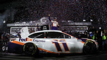 Denny Hamlin, Joe Gibbs Racing, NASCAR (Photo by Chris Graythen/Getty Images)