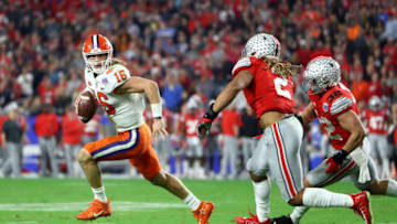 Clemson Tigers quarterback Trevor Lawrence (16): Mark J. Rebilas-USA TODAY Sports