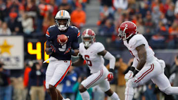 Auburn receiver Nate Craig-Myers has left the football program. (Photo by Kevin C. Cox/Getty Images)