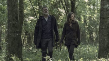 Lauren Cohan as Maggie Rhee, Jeffrey Dean Morgan as Negan - The Walking Dead _ Season 11, Episode 5 - Photo Credit: Josh Stringer/AMC