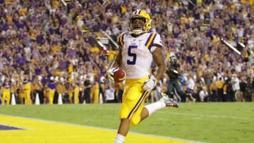 BATON ROUGE, LA - OCTOBER 01: Derrius Guice