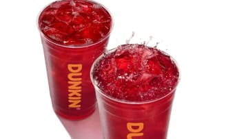 New Dunkin Raspberry Watermelon Refresher joins the summer menu, photo provided by Dunkin