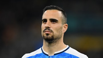 MILAN, ITALY - FEBRUARY 12: Nikola Maksimovic of SSC Napoli looks on during the Coppa Italia Semi Final match between FC Internazionale and SSC Napoli at Stadio Giuseppe Meazza on February 12, 2020 in Milan, Italy. (Photo by Alessandro Sabattini/Getty Images)