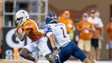 Xavier Worthy, Texas football Mandatory Credit: John Gutierrez-USA TODAY Sports