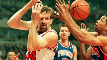 Bill Wennington, Chicago Bulls (Photo by EUGENE GARCIA / AFP) (Photo by EUGENE GARCIA/AFP via Getty Images)