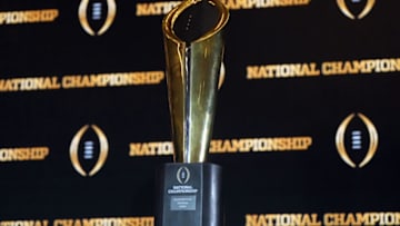 South Carolina Football hopes to be one of twelve teams competing for the College Football Playoff Trophy starting in 2024 when the field expands. Mandatory Credit: Kirby Lee-USA TODAY Sports