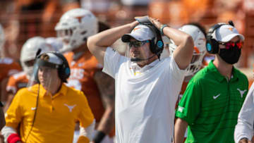 Tom Herman, Texas Football Mandatory Credit: Ricardo B. Brazziell-USA TODAY Sports
