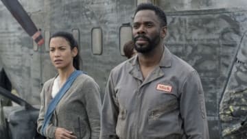Danay Garcia as Luciana, Colman Domingo as Victor Strand - Fear the Walking Dead _ Season 5, Episode 8 - Photo Credit: Van Redin/AMC