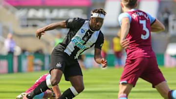 Allan Saint-Maximin of Newcastle. (Photo by Ian Horrocks/Getty Images)