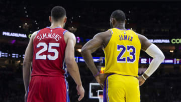Ben Simmons Lakers, Sixers (Photo by Mitchell Leff/Getty Images)
