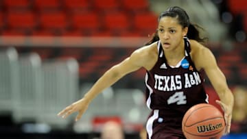 Sydney Carter, Texas A&M women's basketball (Photo by G Fiume/Maryland Terrapins/Getty Images)