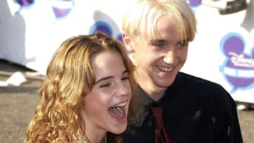 Disney Channel Kids Awards 2003 At The Royal Albert Hall, London, Britain - 20 Sep 2003, Emma Watson And Tom Felton (Photo by Brian Rasic/Getty Images)